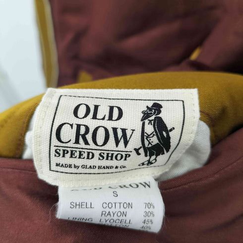 オールドクロウ OLD CROW RACING CLUB - REVERSIBLE JACKET リバーシブル スカジャン メンズ import:S